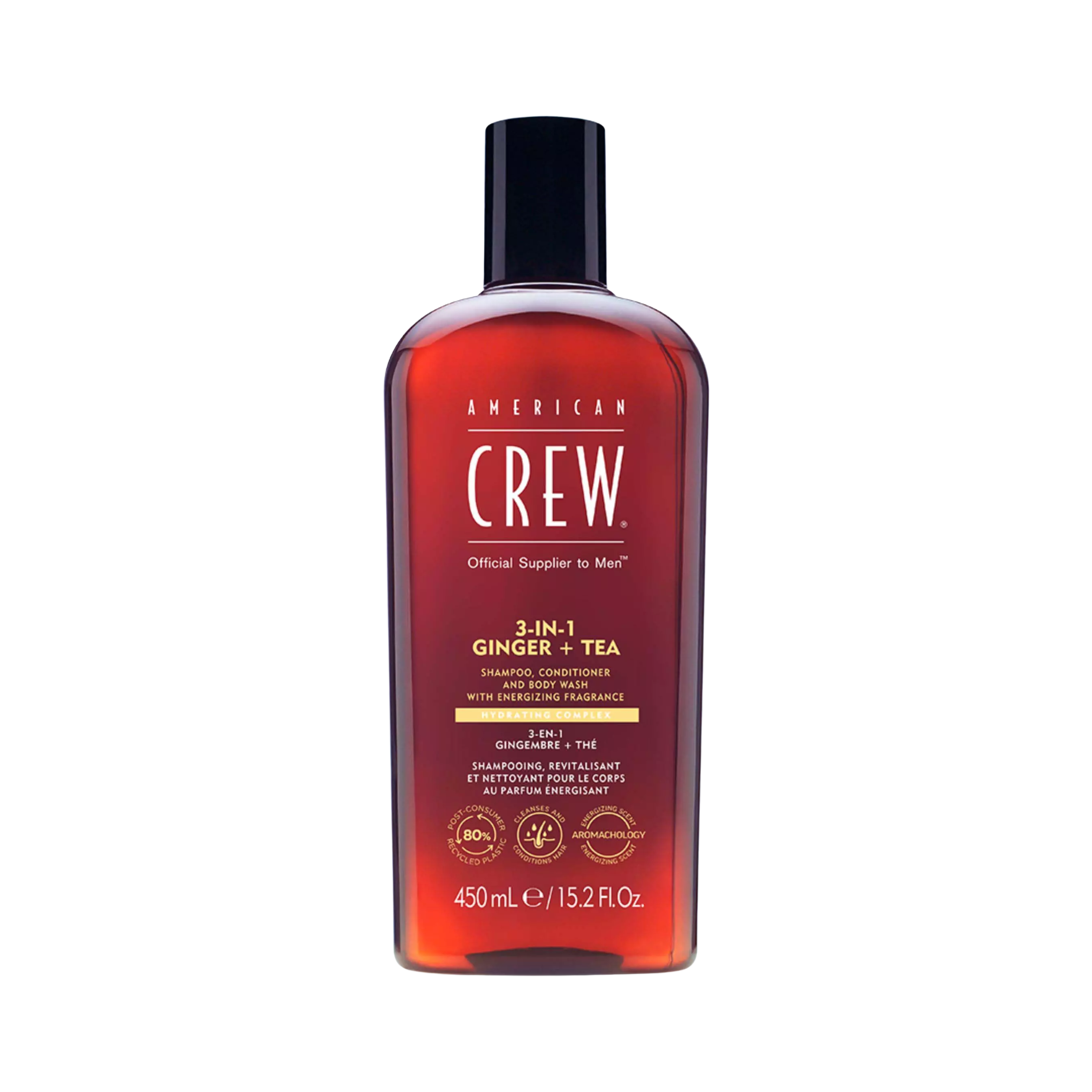 American Crew Hair&Body 3-in-1 Ginger + Tea 450ml